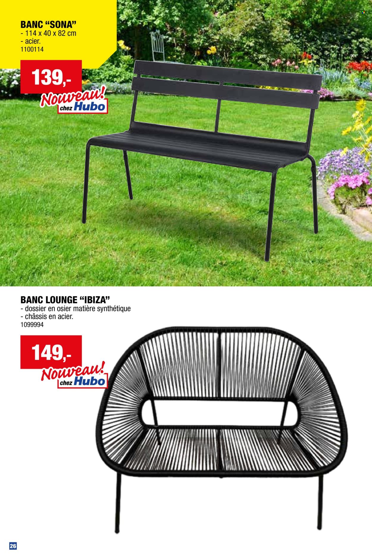 Catalogue Hubo - 26/03/2025 - 31/07/2025. Page 1
