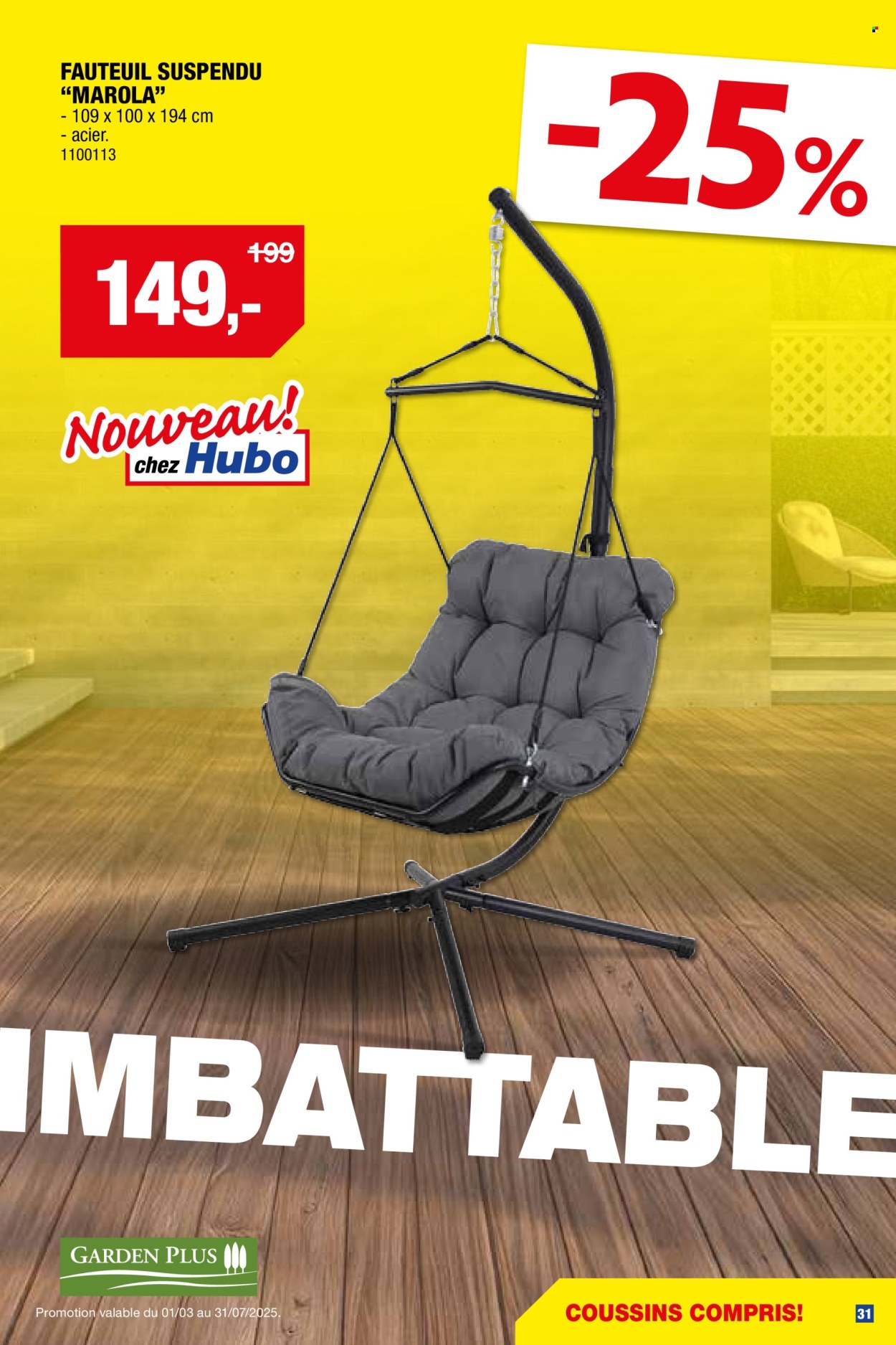 Catalogue Hubo - 26/03/2025 - 31/07/2025. Page 1