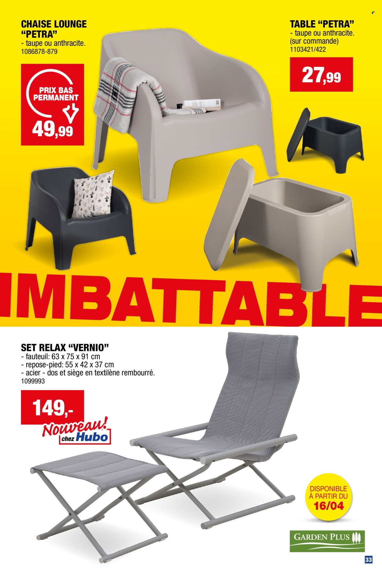 Catalogue Hubo - 26/03/2025 - 31/07/2025. Page 1