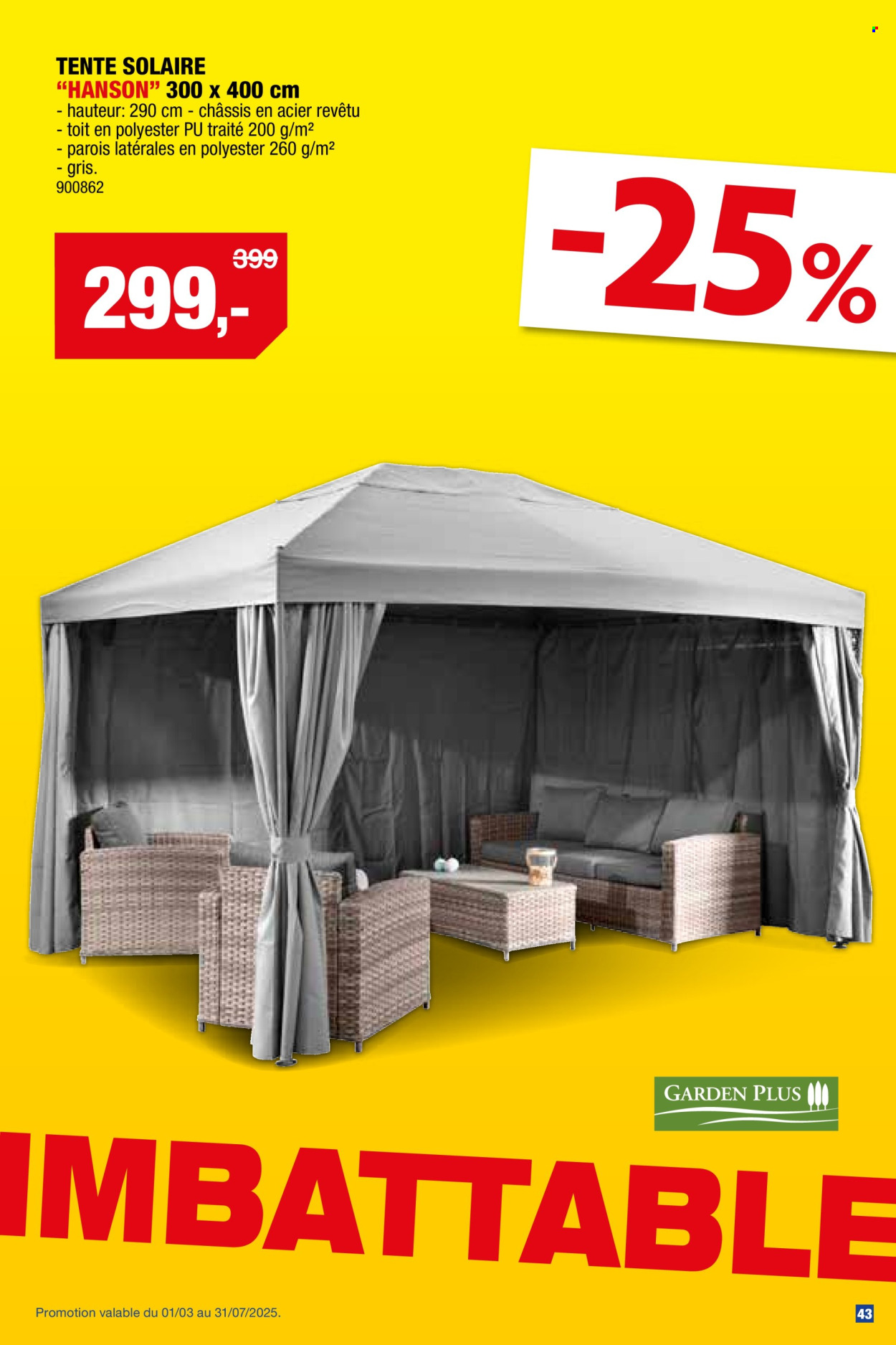 Catalogue Hubo - 26/03/2025 - 31/07/2025. Page 1