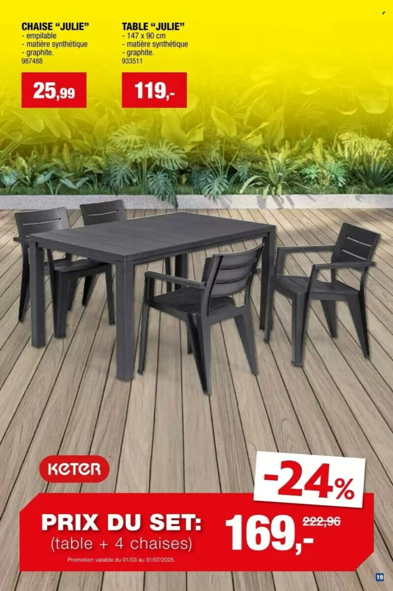 Catalogue Hubo - 26/03/2025 - 31/07/2025. Page 1
