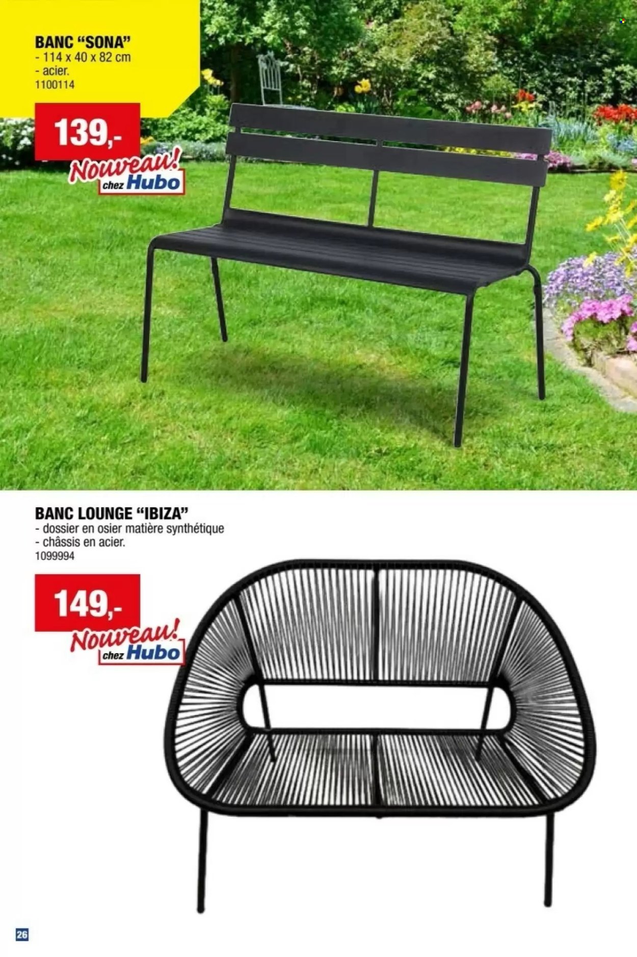 Catalogue Hubo - 26/03/2025 - 31/07/2025. Page 1