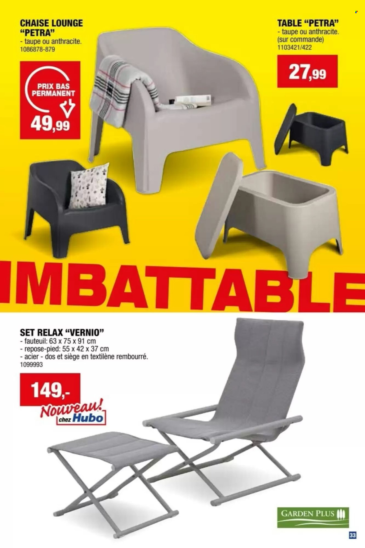 Catalogue Hubo - 26/03/2025 - 31/07/2025. Page 1