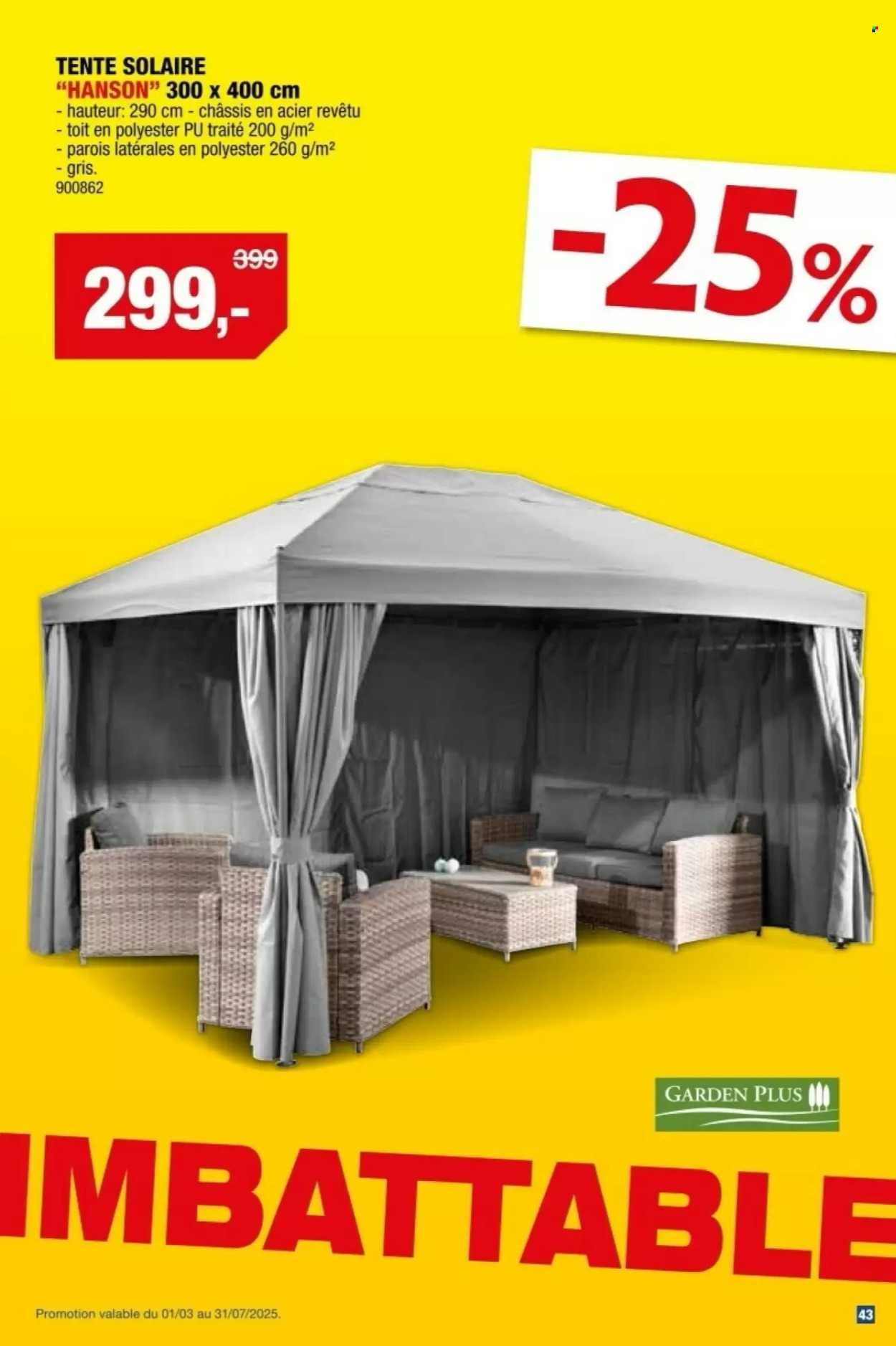 Catalogue Hubo - 26/03/2025 - 31/07/2025. Page 1