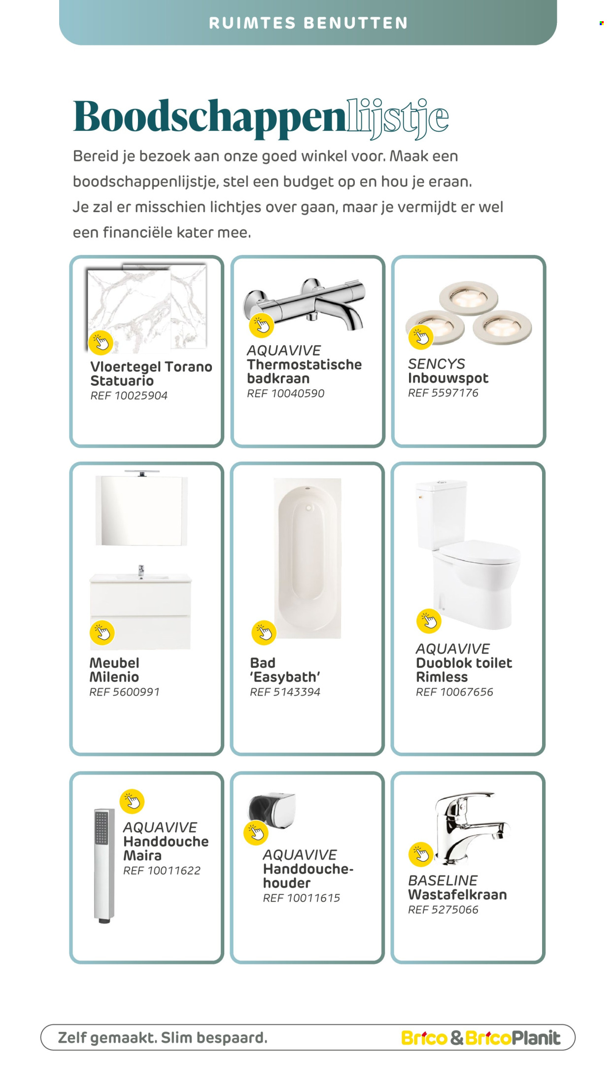 Catalogue Brico. Page 1