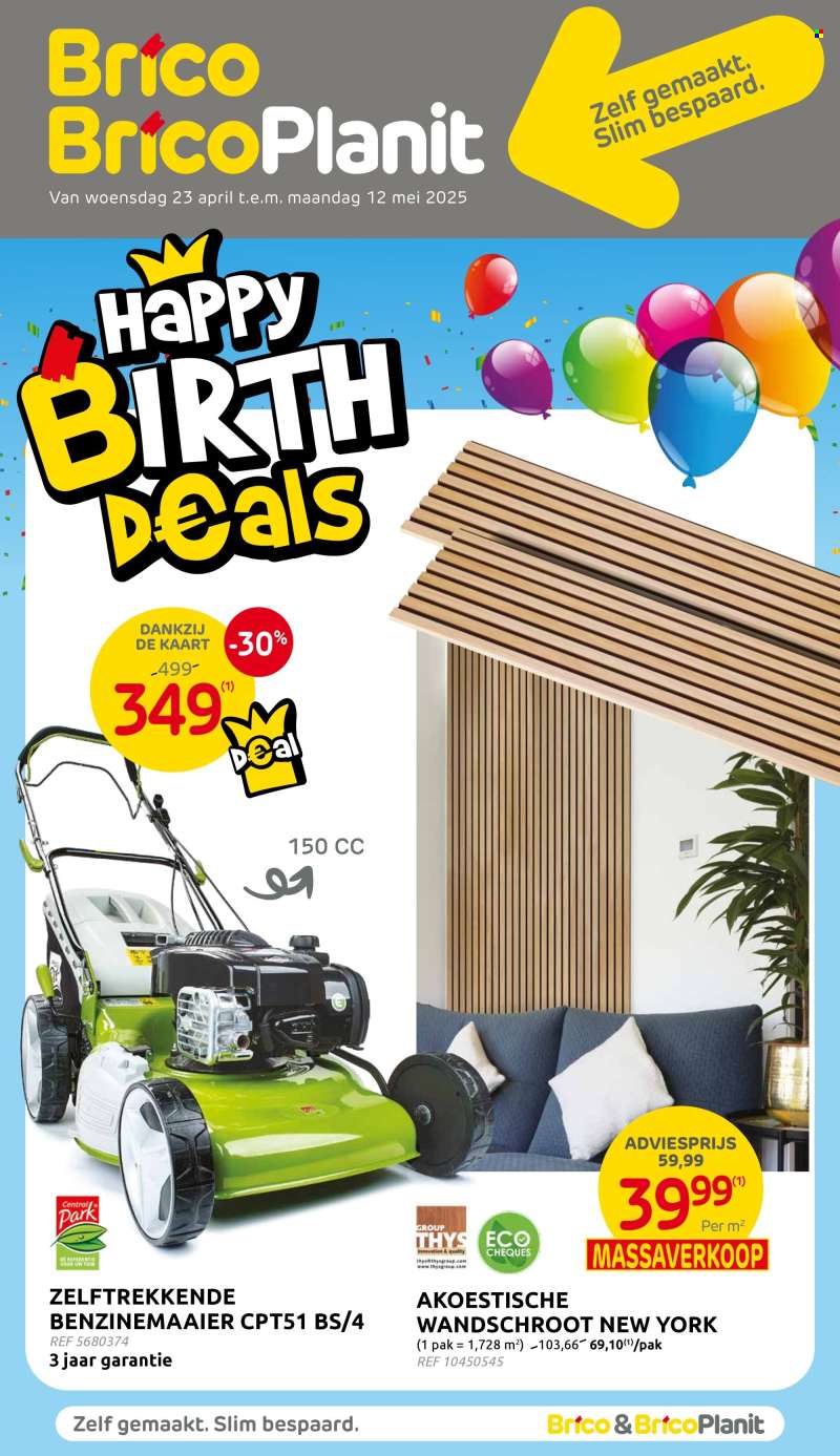 Brico-aanbieding - 23/04/2025 - 12/05/2025.