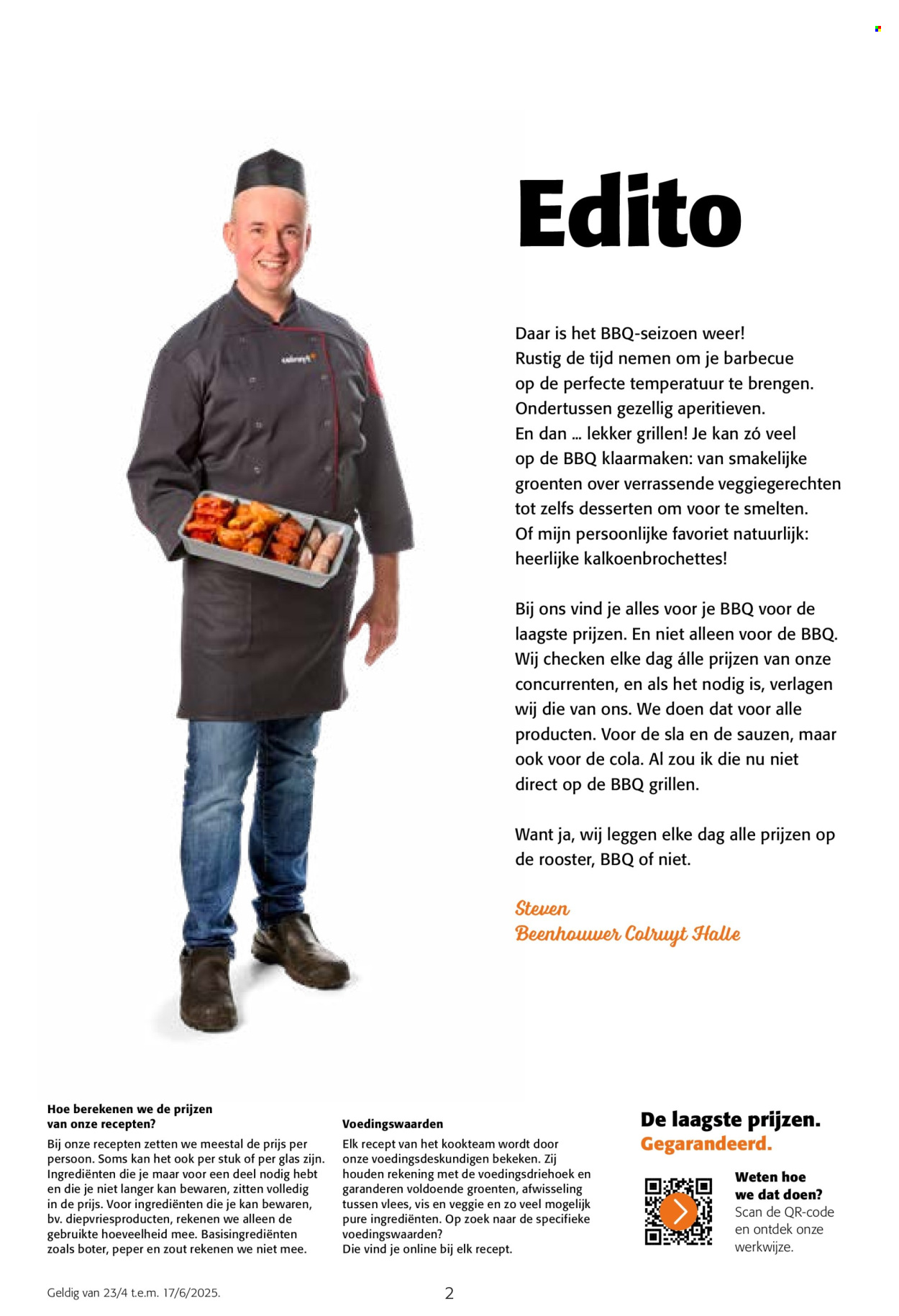 Catalogue Colruyt - 23/04/2025 - 17/06/2025. Page 1