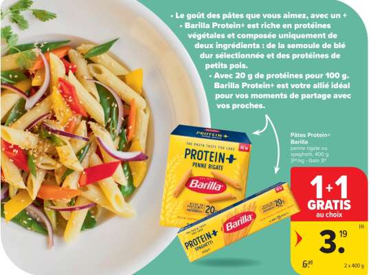 Pâtes Protein+ Barilla