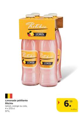 Limonade pétillante Ritchie