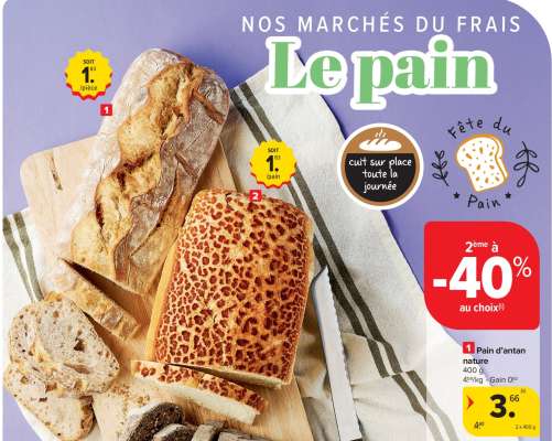 Pain d'antan nature