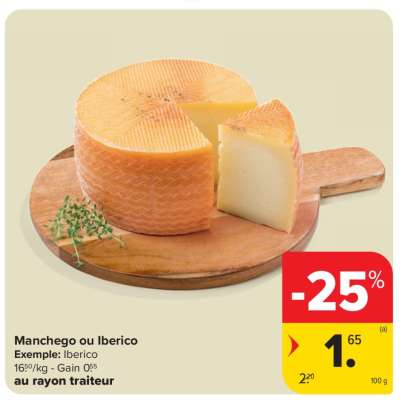 Manchego ou Iberico