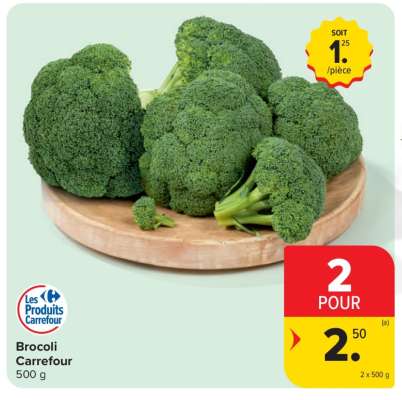 Brocoli Carrefour