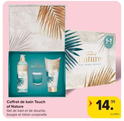 Coffret de bain Touch of Nature