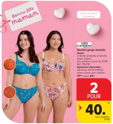 Soutien-gorge dentelle Arum