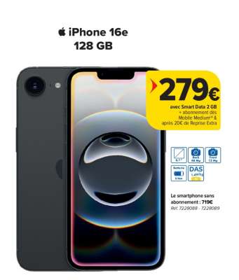 iPhone 16e 128 GB