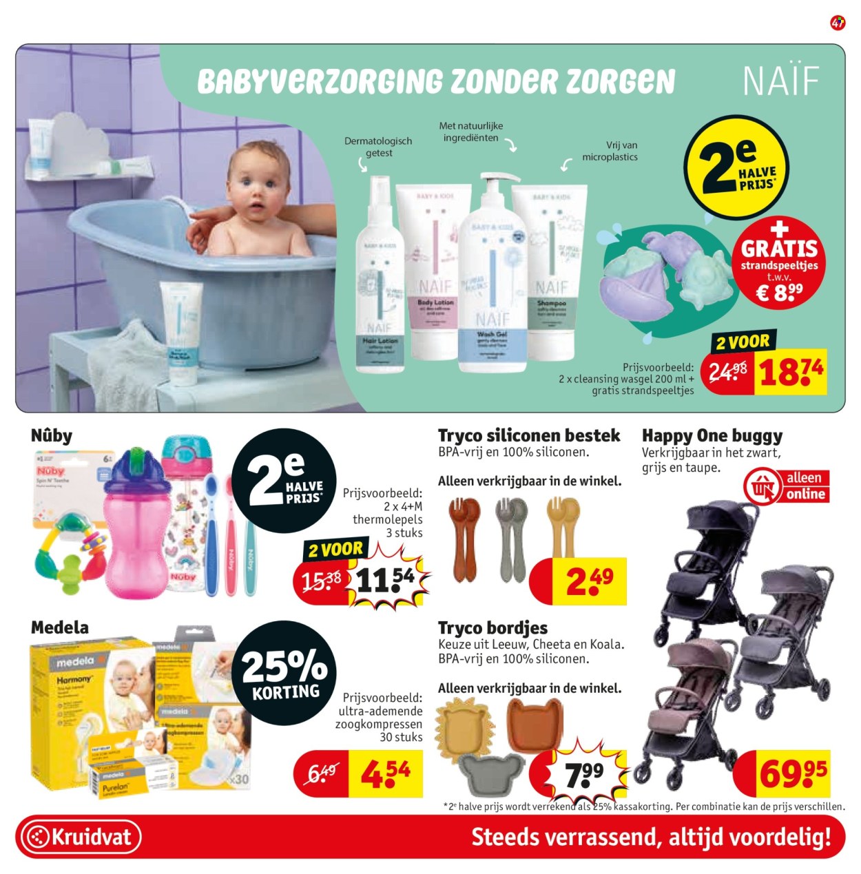 Catalogue Kruidvat - 29/04/2025 - 11/05/2025. Page 1