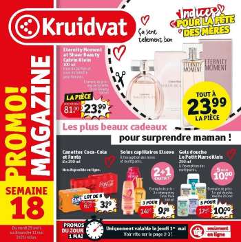 Catalogue Kruidvat - 29/04/2025 - 11/05/2025.