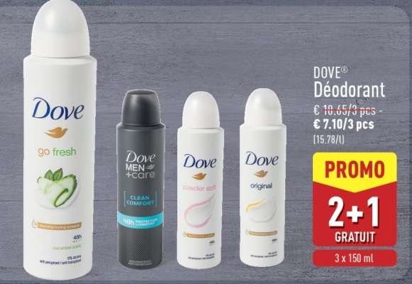DOVE Déodorant