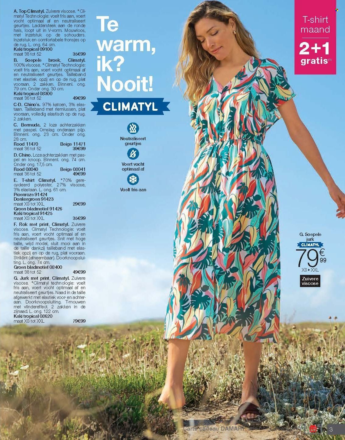 Catalogue Damart. Page 1