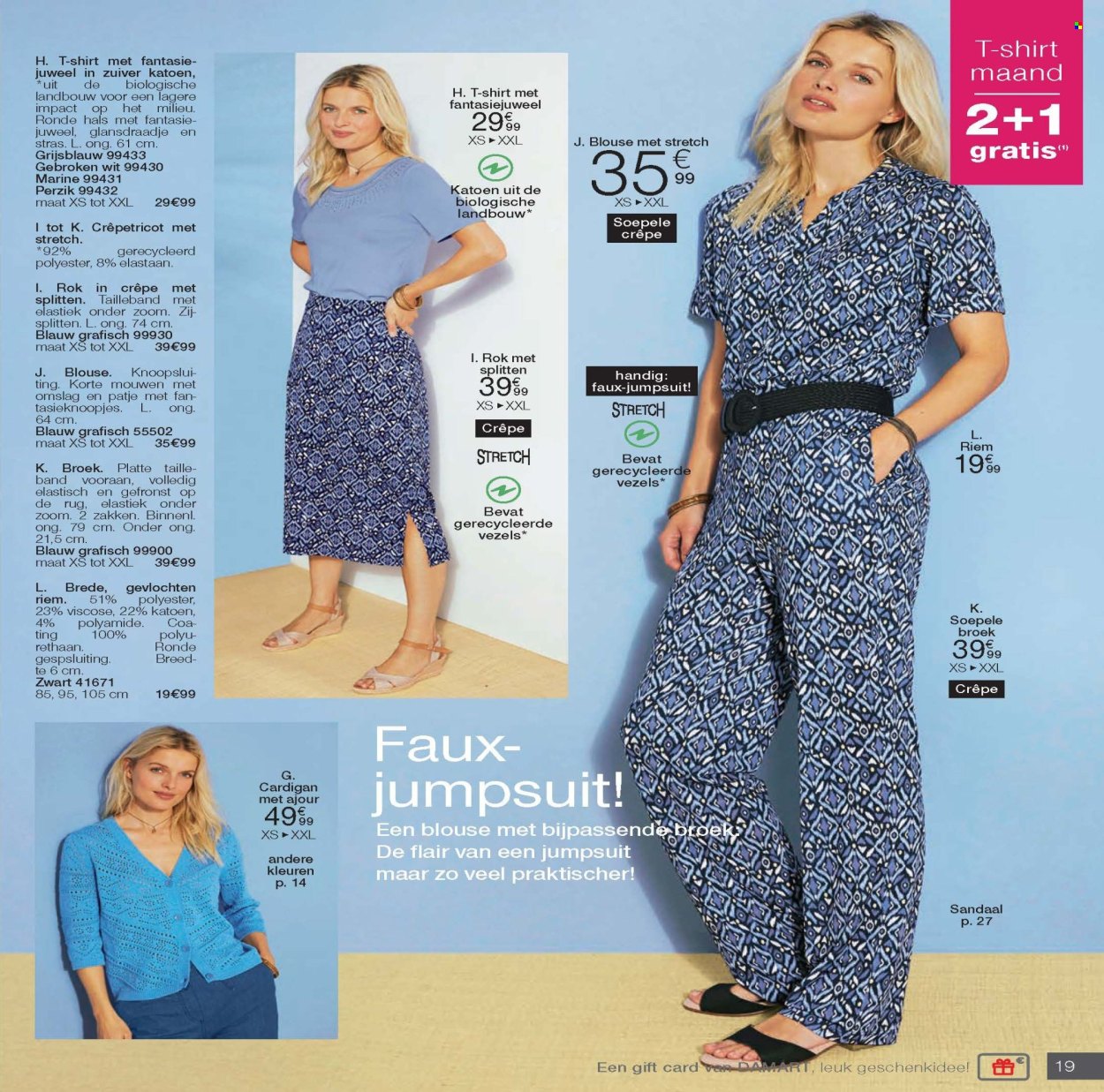 Catalogue Damart. Page 1