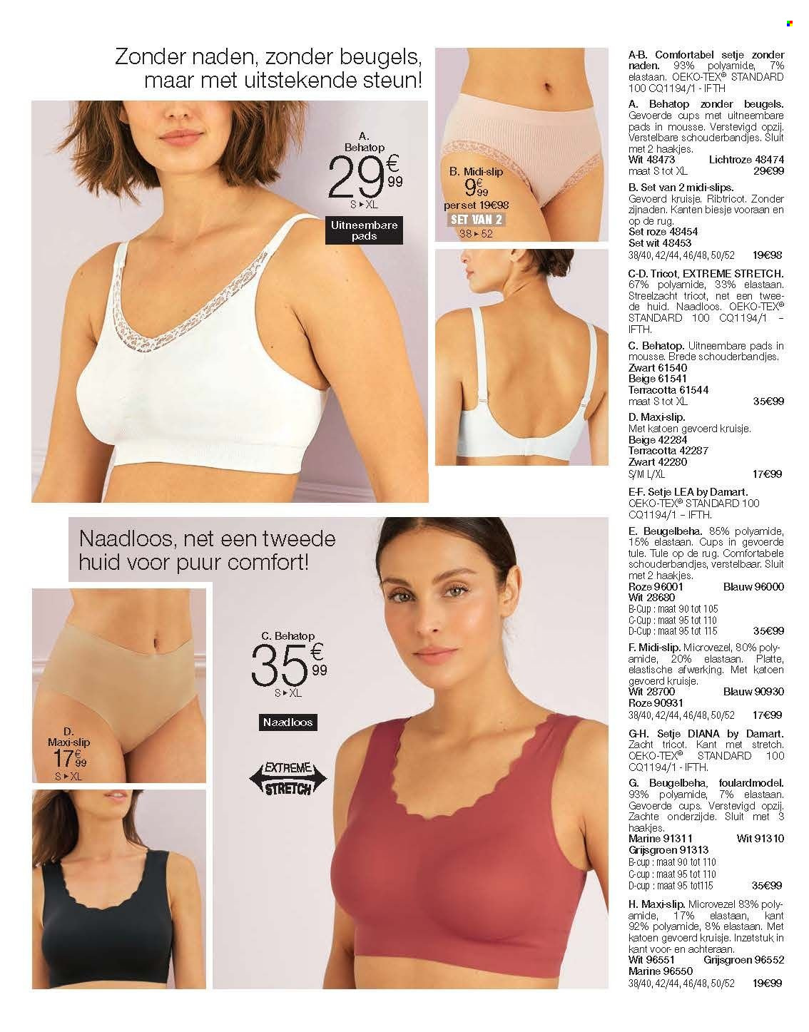 Catalogue Damart. Page 1