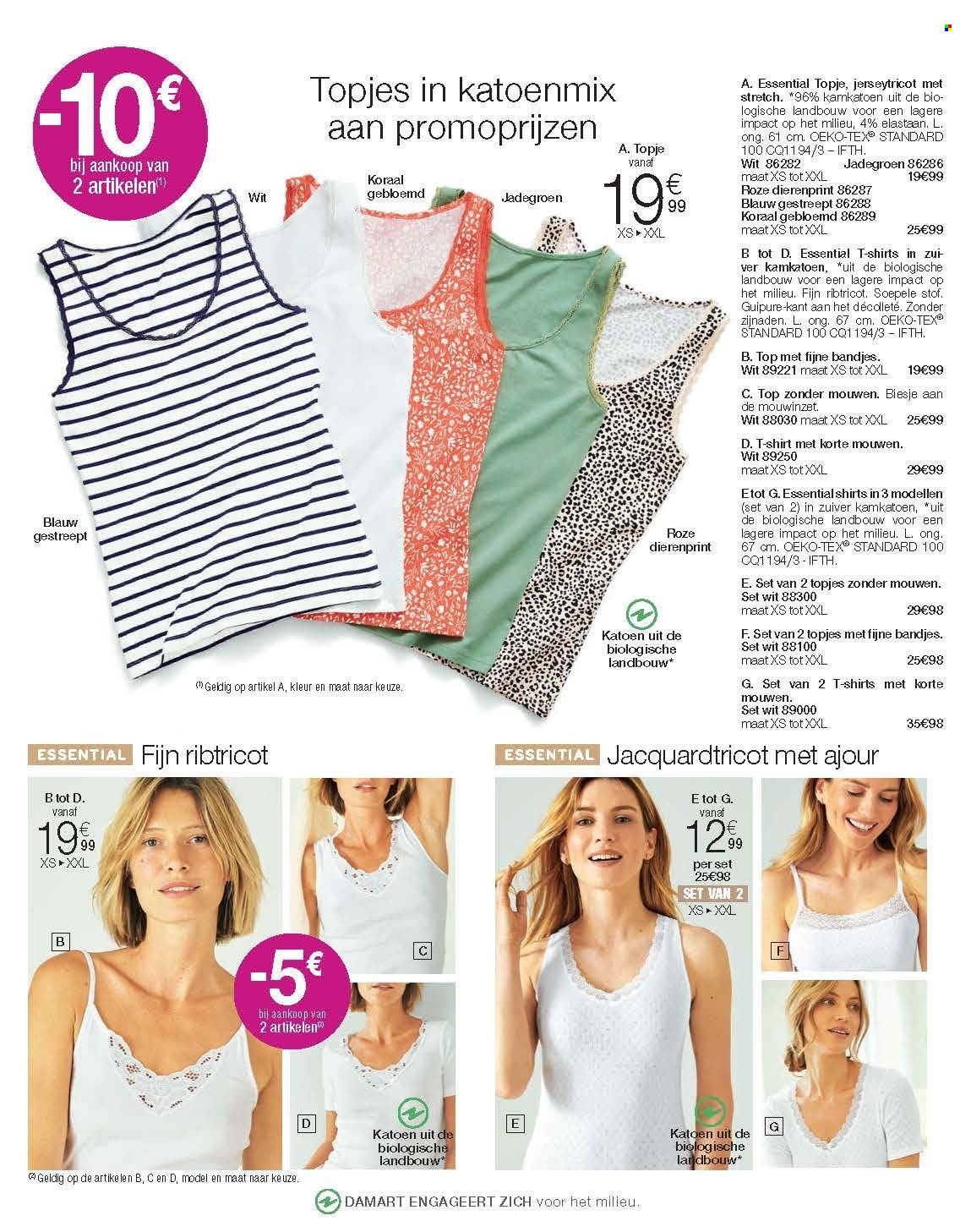 Catalogue Damart. Page 1