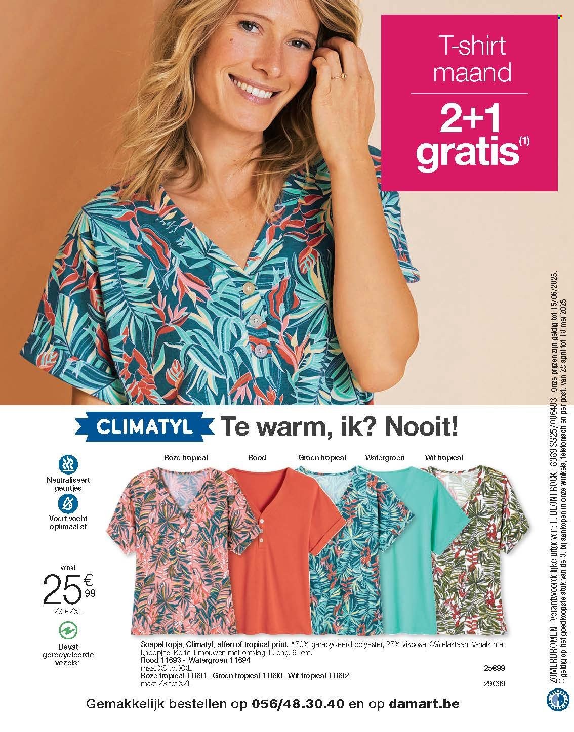 Catalogue Damart. Page 1