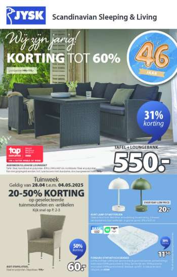 Catalogue JYSK - 28/04/2025 - 18/05/2025.