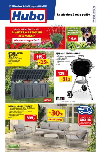 Catalogue Hubo - 30/04/2025 - 11/05/2025.