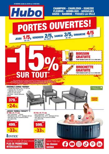 Catalogue Hubo - 30/04/2025 - 11/05/2025.