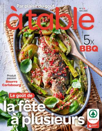 Catalogue SPAR - 01/05/2025 - 31/05/2025.