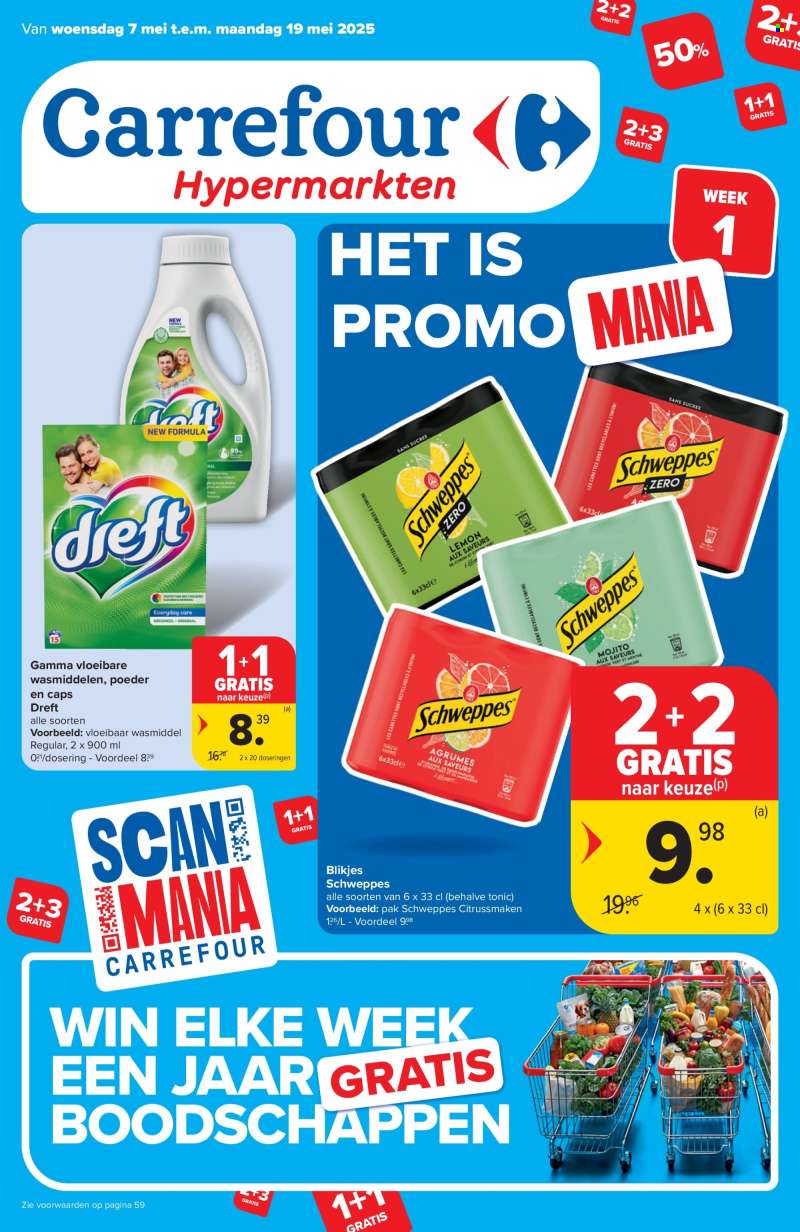 Catalogue Carrefour hypermarkt - 07/05/2025 - 19/05/2025.