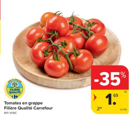 Tomates en grappe