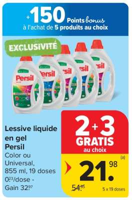 Persil Lessive liquide en gel