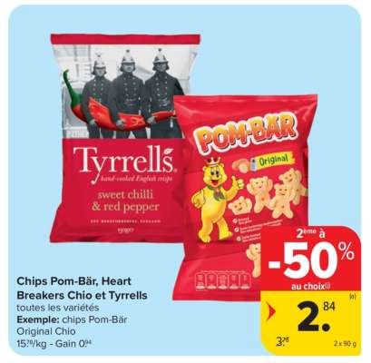 Chips Pom-Bär, Heart Breakers Chio et Tyrrells
