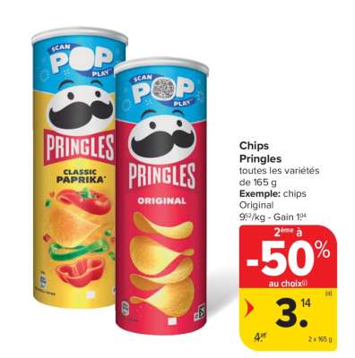 Chips Pringles