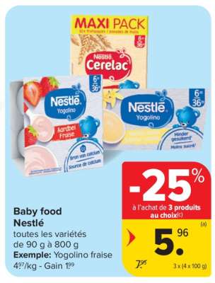 Baby food Nestlé