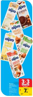 Alpro Boissons végétales et alternatives aux laits