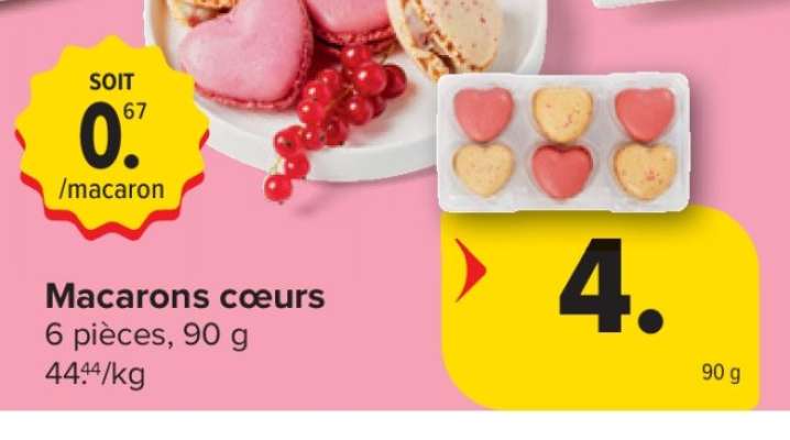 Macarons cœurs