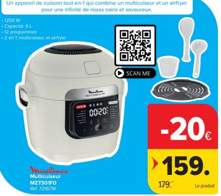 Moulinex Multicuiseur MZ7301FO