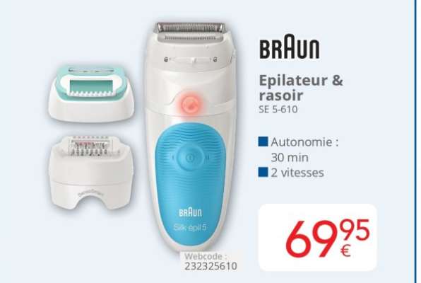 Braun Epilateur & rasoir SE 5-610