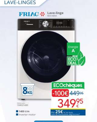 FRIAC Lave-linge WA1489A