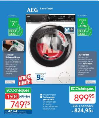AEG Lave-linge