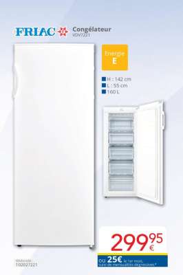 FRIAC Congélateur VDV7221
