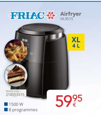 FRIAC Airfryer HL3515