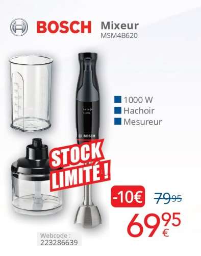 Bosch Mixeur MSM4B620