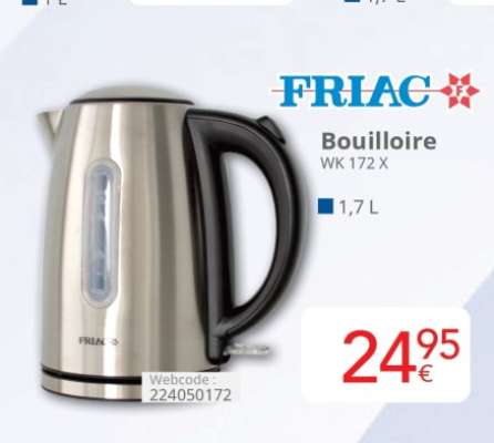 FRIAC Bouilloire WK 172 X