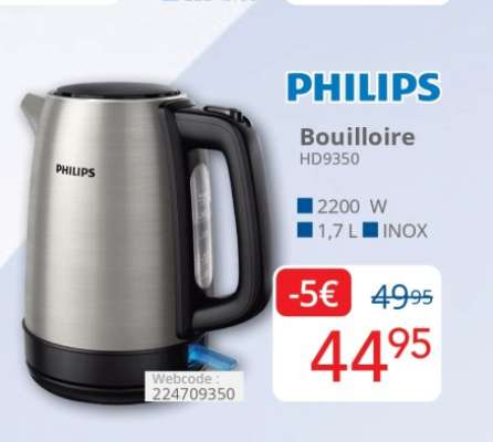 Philips Bouilloire HD9350