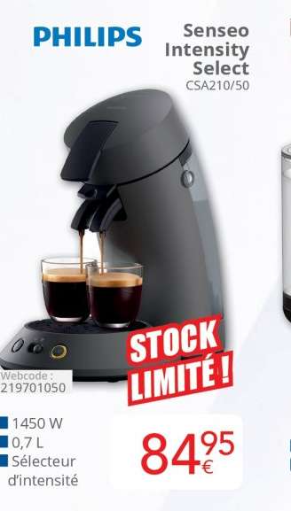 Philips Senseo Intensity Select CSA210/50