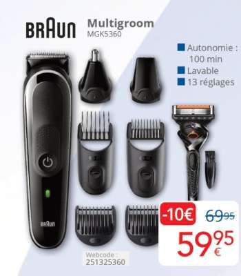 Braun Multigroom MGK5360